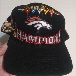 Logo Athletic VTG Denver Broncos Super Bowl XXXII Champions Hat/Cap OSFA